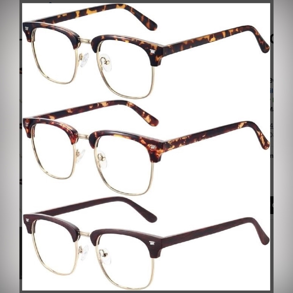 3 Pack MEETSUN Blue Light Blocking Glasses